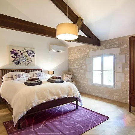 빌라 Sleeps 22 Pool Air Con Wifi Agnac